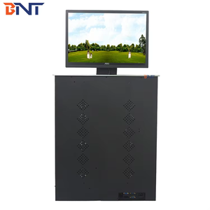 BNT人気スタイルダブル超静音同期モーターリモートコントロールコンピューターLCDモニターリフトプレゼンテーション翻訳 - Product Image 1