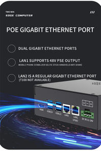 4G 128G Edge computer <strong>Embedded</strong> Industrial PC NVIDIA Jetson TX2 Artificial Intelligence AI Computer - Product Image 5