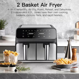 Электрическая цифровая воздушная фритюрница, 8 л - Product Image 4