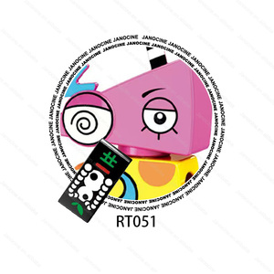 RT046-RT053ของเล่นขนาดเล็กชุดของเล่นตัวต่อพลาสติกแบบทำมือชุดของขวัญสำหรับเด็กชุดบล็อคก่อสร้างแบบ DIY ดิจิทัลสุดเจ๋ง - Product Image 1