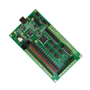 Green 200KHz USB Interface <strong>3</strong> 4 Axis CNC Motion <strong>Controller</strong> Card <strong>Mach</strong> <strong>3</strong> Breakout Board