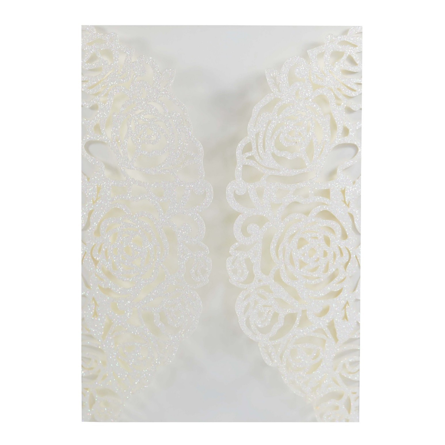 Glitter white cover