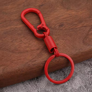 Ganchos de llavero de Metal con forma de mosquetón fuerte Simple de alta calidad Simple para llaveros de cintura con hebilla - Product Image 1