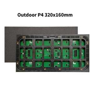 Yüksek yenileme yüksek parlaklık P4 açık LED ekran modülü 320x160mm tam renkli - Product Image 3