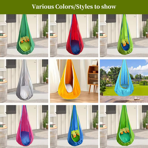 Baichuang 2025 Nhà Máy Mới Giá Trẻ Em Của Nylon Võng Đu Inflatable Bền 150Kg Công Suất Trong Nhà Ngoài Trời Pod Đu - Product Image 3