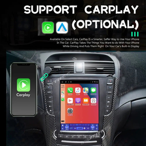 Android Car Radio Vertical Screen for Honda <strong>Acura</strong> <strong>TL</strong> 2006 2007-2017 2018 Auto Stereo Multimedia Player GPS Navigation Head Unit - Product Image 3