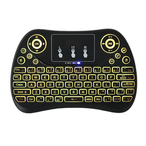 Mini 7-Color Backlit Wireless <strong>Keyboard</strong> with Touchpad 2.4G Remote <strong>Control</strong> PC <strong>Android</strong> TV Box-Certified RoHS Plastic Silicon Keypad - Product Image 5