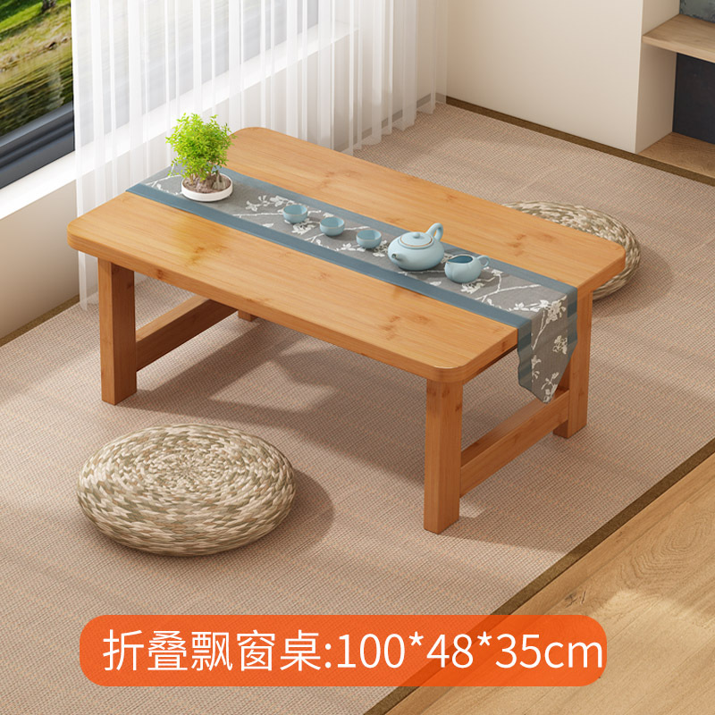 Encantadora mesa plegable para ventana salediza - Color original (100*48*35)