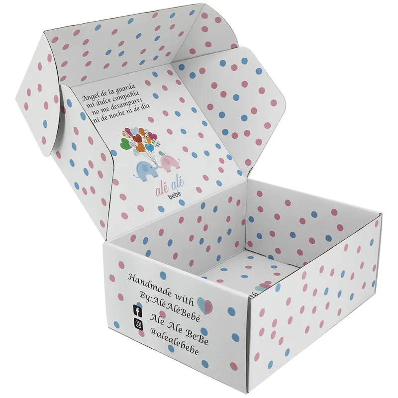 Boîte d'emballage de vêtements élégante boîte cadeau en carton rigide pliante de luxe boîte blanche personnalisée pour l'emballage