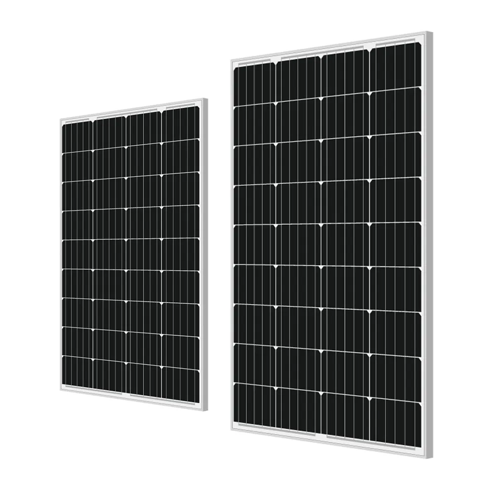 설치 태양 전지 패널 집에서 180w 185w 190w 195w 200w 태양 전지 패널 모듈 Jiangsu