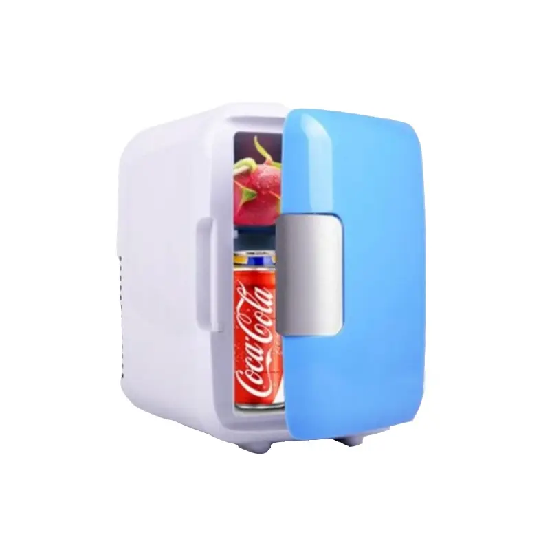 Venda direta da fábrica 4l mini freezer carro/casa mini geladeira portátil pequena geladeira