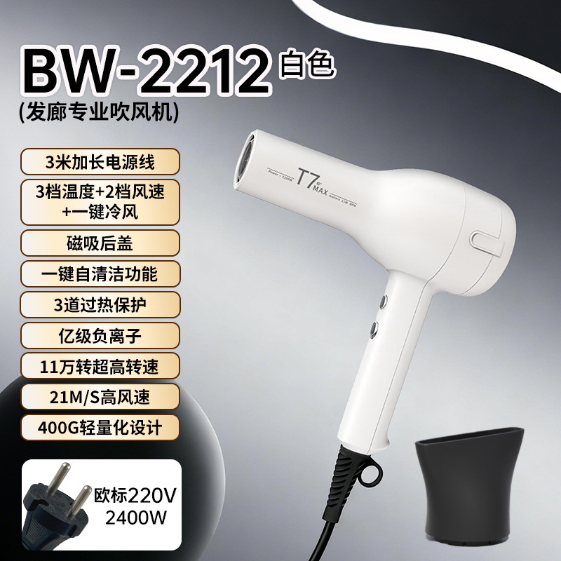BW-2212 White European Standard 220W-2400W