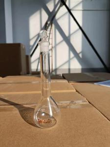 Bo 3.3 thủy tinh thể tích Flask phòng thí nghiệm rõ ràng/hổ phách thủy tinh thể tích Flask 10ml 100ml 5000ml - Product Image 3
