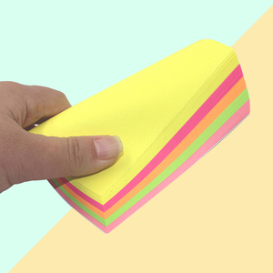 工厂可爱多形棒子纸条写字板定制便签学生用品纸质棒子纸条 - Product Image 5