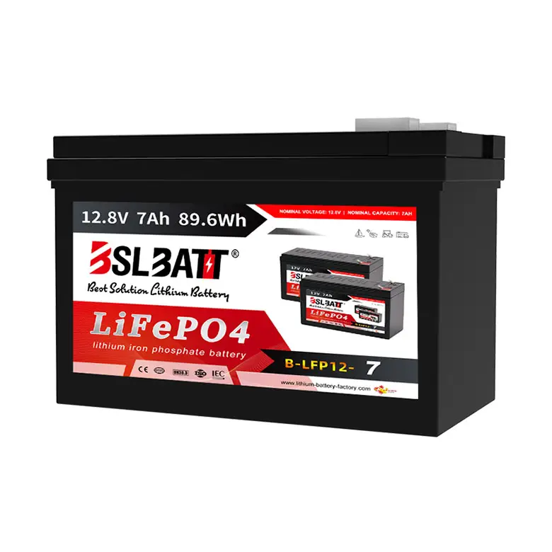 BSLBATT batteria esente da manutenzione 12v 7ah ups batteria lifepo4 per elettroutensili