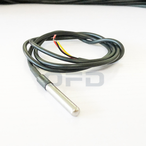 <strong>DS18B20</strong> <strong>Temperature</strong> <strong>Sensor</strong> Digital Thermal Probe Waterproof <strong>Temperature</strong> <strong>Sensor</strong> <strong>DS18B20</strong> with Heat Resistance Thermal 1m Cable