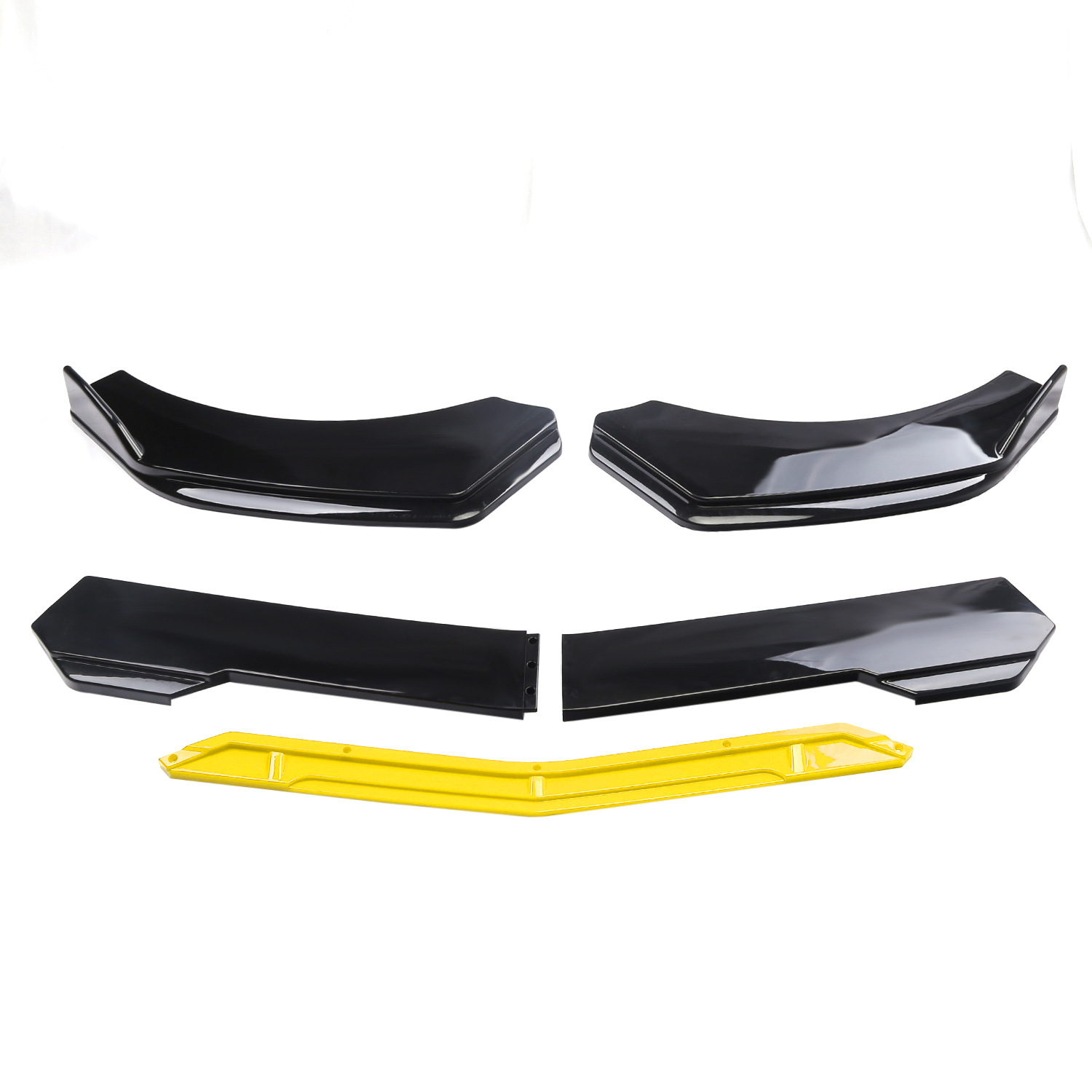 negro y amarillo