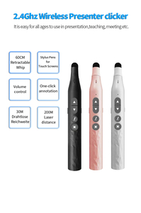 30m gamma 2.4 GHz Wireless PowerPoint telecomando presentatore puntatori Laser per Mac OS PPT/Google diapositive/IPad/IPhone/IPod - Product Image 4