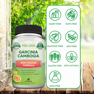 Tự nhiên tinh khiết Garcinia Cambogia chiết xuất viên nang dành cho người lớn thích hợp khỏe mạnh đốt cháy chất béo sự thèm ăn ức chế sức khỏe não - Product Image 3