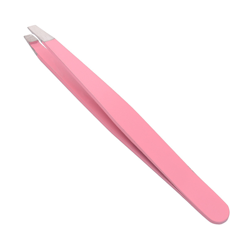 Pink Eyebrow Tweezer