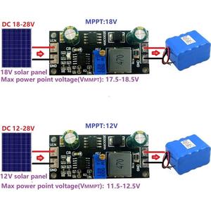 Regolatore solare MPPT 1A 3.2V 3.7V 3.8V 7.4V 11.1V 14.8V litio LiFePO4 titanato modulo caricabatteria scheda di ricarica della batteria - Product Image 2