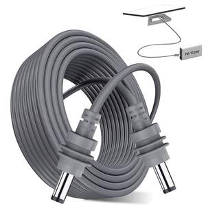 สายไฟกันน้ำสำหรับ starlink MINI DC, สายไฟ PD 65W PD สำหรับ starlink MINI DC ไปยัง DC สายไฟกระแสตรง6.5ft 16FT 10FT - Product Image 1