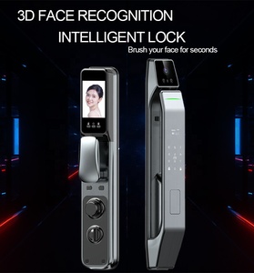 Serratura digitale macchina fotografica Video chiamata impronta di gatto occhi Wifi telefono citofono chiave di sicurezza casa porta intelligente porta porta elettronica - Product Image 6