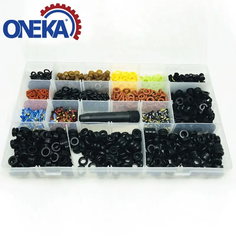 Oneka 16 Soorten Per Doos Brandstofinjector Reparatie Kits Injectie Injector Voor Universele Denso Mitsubishi Mazda Ford Suzuki