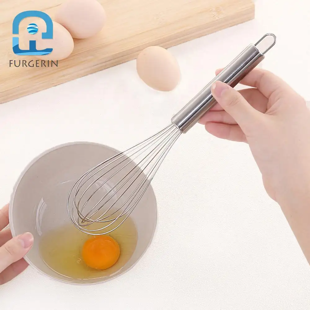 स्टेनलेस स्टील Whisk स्पॉट होम रसोई उपकरण मैनुअल घूर्णन मिश्रण को अंडा