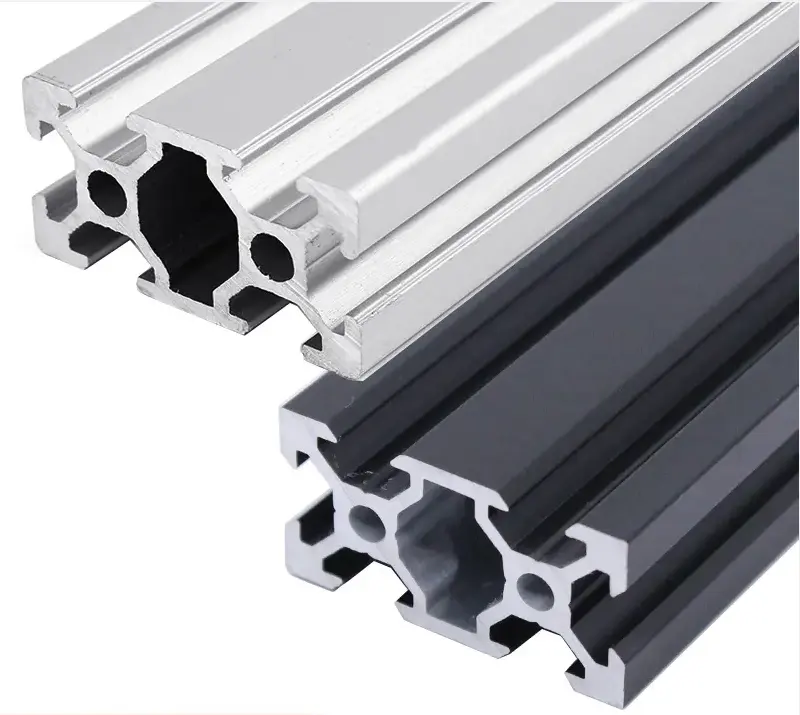 Profilés d'extrusion en aluminium V Slot 2040 pour rail linéaire lisse CNC imprimante 3D profilé en aluminium d'extrusion 20*40mm