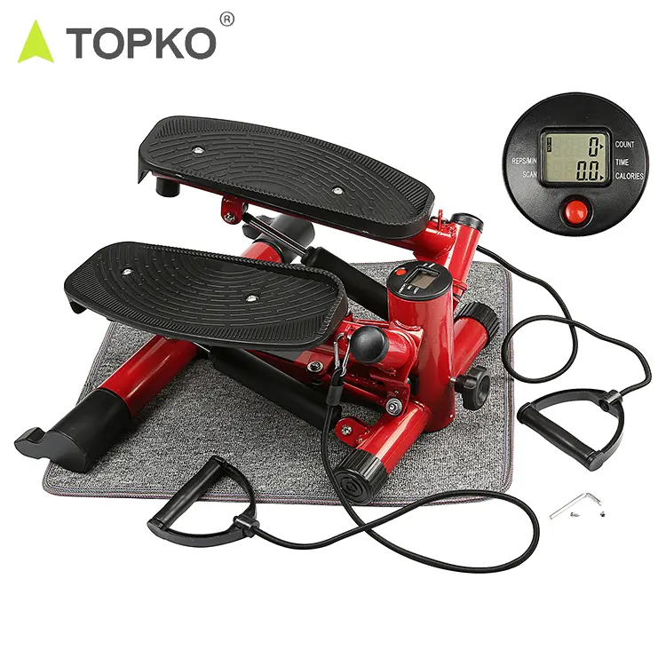 TOPKO卸売家庭用ポータブル小型フィットネスエクササイズカーディオマシンミニステッパー