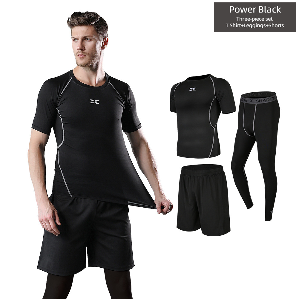 Poder Black Men Gym Fitness 3 piezas