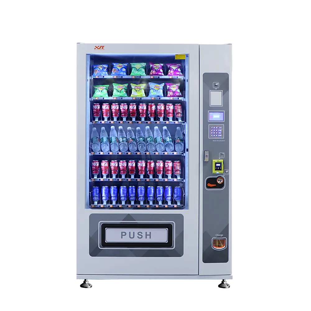 China Manufacturer Snack /Chips/ drink beverage food Vending Machine for sale