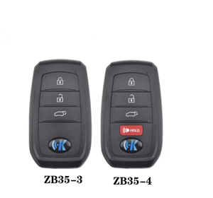 KEYDIY KD ZB35-3/4 Smart Key ZB serie telecomandi multipli per KD-X2 KD-MAX programmatore di ricambio per chiavi auto Toyota - Product Image 4