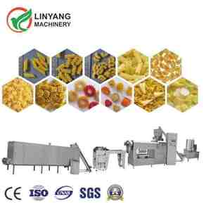 Macchina per estrusore trombe trombe fritte linea di produzione di trombe per insalata linea di produzione