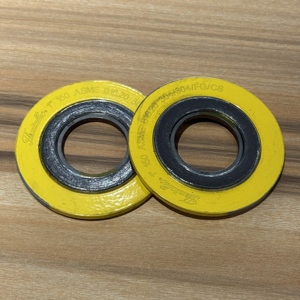 SS304ปะเก็นซีลแบน SS316กราไฟท์/PTFE ปะเก็นแบบเกลียวยืดหยุ่น