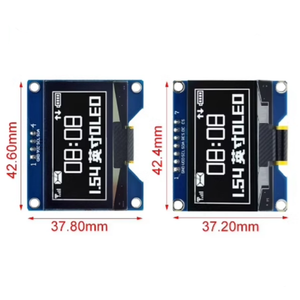 Yixingmicro modulo OLED da 1.54 pollici 1.54 12864 schermo LCD Display a LED modulo 128*64 SSD1309 interfaccia I2C SPI/IIC per 4pin 7pin - Product Image 3