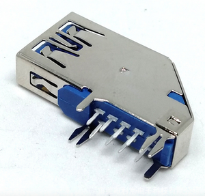 Professional Manufacturer of <strong>USB</strong> 3.0 a Type <strong>Female</strong> Upright Dip Connector for Computer - Product Image 1