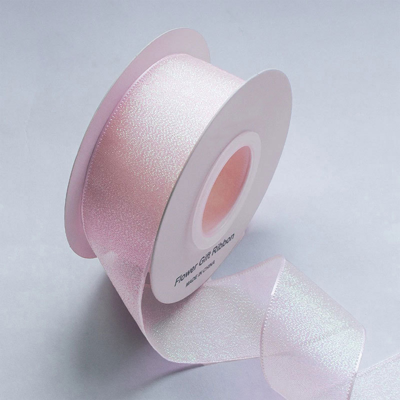 Rosa - 2,5 cm, 10 iarde per rotolo