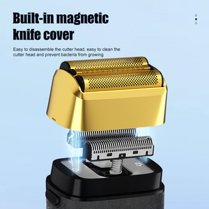 New resuxi 2038 điện lá Máy cạo râu cho nam giới 0mm Đầu máy cạo râu chuyên nghiệp có thể sạc lại Râu Máy cạo râu tóc tông đơ - Product Image 3