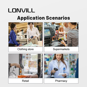 LONVILL OEM H2115自动感应USB 1D 2D二维码阅读器OCR手持扫描仪2.4G无线护照MRZ阅读器 - Product Image 6