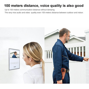 4 Inch Screen 4 Wires Home <strong>Intercom</strong> Ip <strong>System</strong> Video Phone Door <strong>Intercom</strong> with Entry <strong>Monitor</strong> <strong>Camera</strong> <strong>System</strong> - Product Image 3