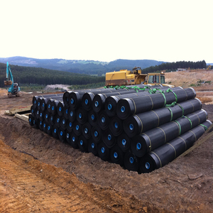 <strong>HDPE</strong> <strong>LDPE</strong> PVC EVA Material Flexible <strong>Hdpe</strong> Geomembrane 1mm for Fish Farming - Product Image 3