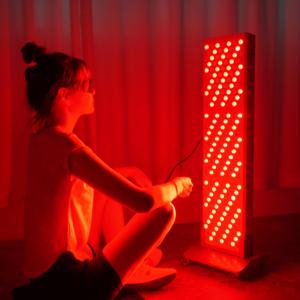 Home Stand Iron Red Light Therapy Panel Lamp No Flicker RED NIR Infrared Pulse <strong>Remote</strong> Timer for <strong>AU</strong>/US/EU Plugs LED Light Therapy - Product Image 1
