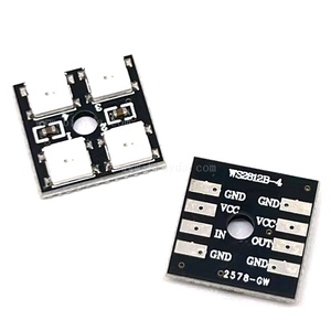 4 Bit WS2812 WS2812B WS 2811 5050 RGB LED Panel Lampen modul 5V 4Bit - Product Image 5