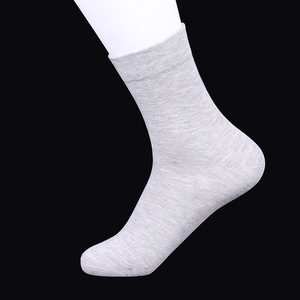 Top Quality New Design 200 <strong>Needles</strong> Pure Color 100% Cotton Crew Business Mens Dress Socks