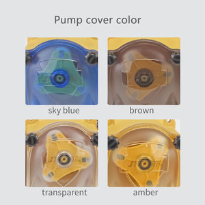JIHPUMP 3ローター24VDCステッパーモーター腹筋ポンプ3Lコーヒーシロップ、牛乳自動販売機用の厚いシロップ用 - Product Image 5