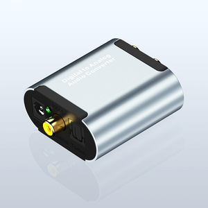 Conjunto de convertidor Digital a analógico, convertidor Coaxial Toslink de fuerte dureza, señal eléctrica portátil a RCA R/L, OEM - Product Image 4