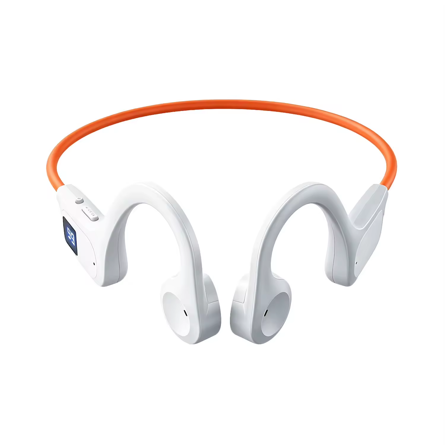 Blanc et orange