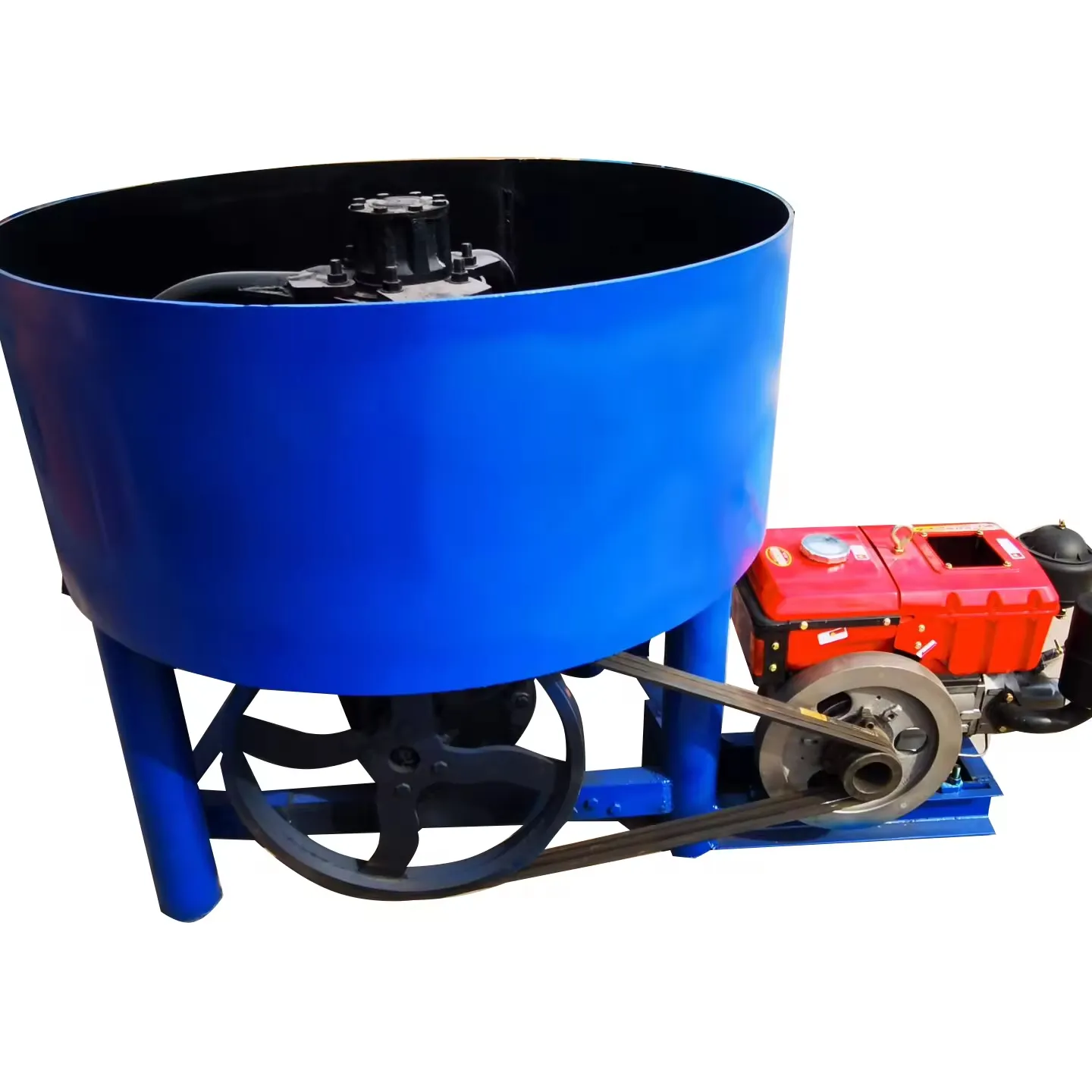 small diesel engine concrete pan mixer machinery price for sale JD350